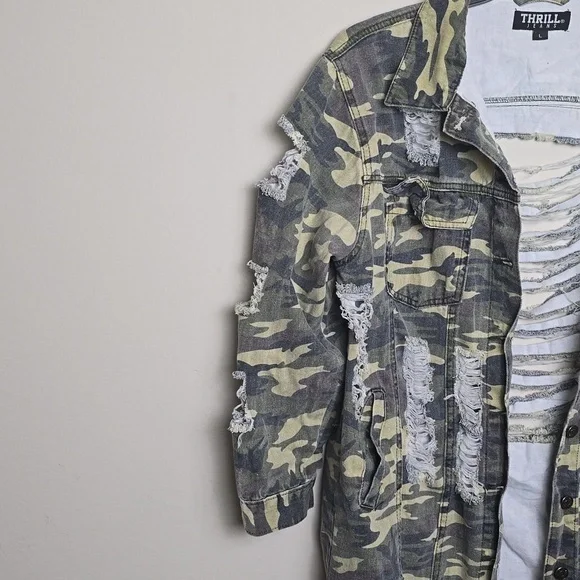 Thrill Jean Camouflage Jackets Women - Picture 3 of 7